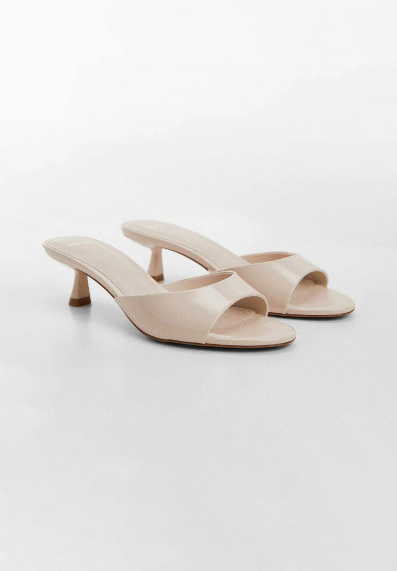 Mango Mango LOW - Heeled mules - nude Neueste Mode
