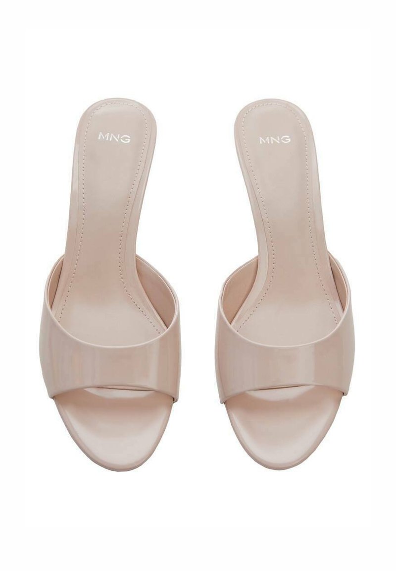 Mango Mango LOW - Heeled mules - nude Neueste Mode