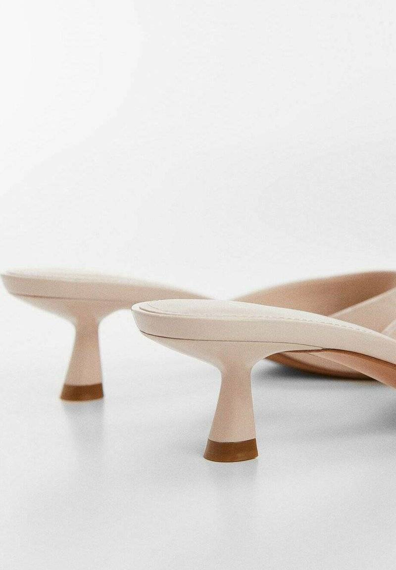 Mango Mango LOW - Heeled mules - nude Neueste Mode