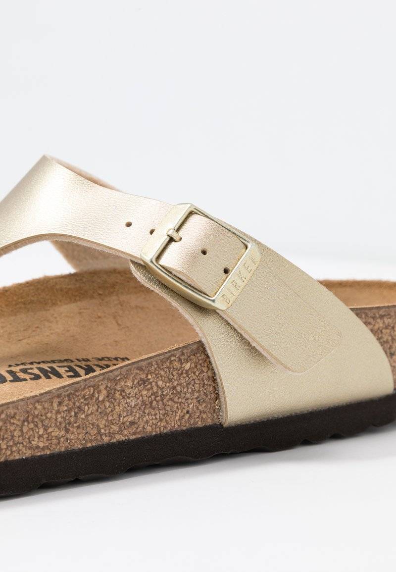 Birkenstock Birkenstock GIZEH BF REGULAR - Slippers - gold Online Outlet