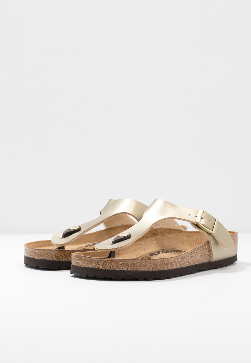Birkenstock Birkenstock GIZEH BF REGULAR - Slippers - gold Online Outlet