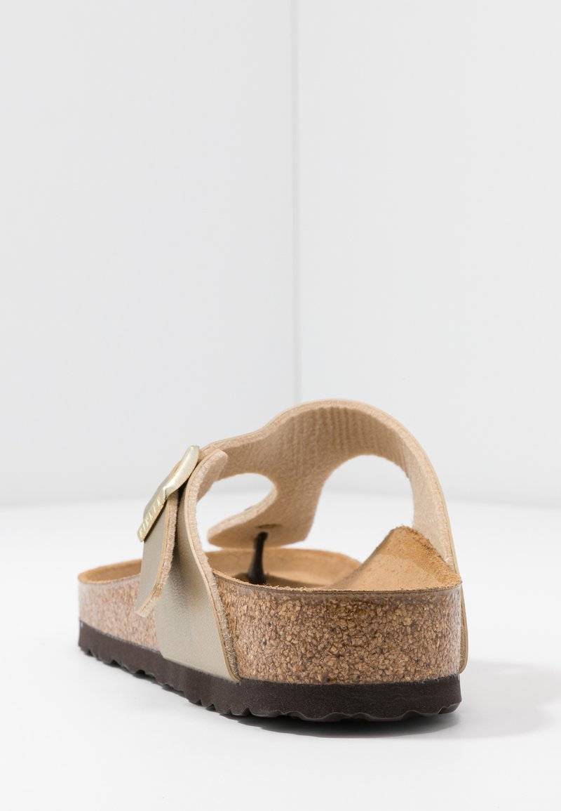 Birkenstock Birkenstock GIZEH BF REGULAR - Slippers - gold Online Outlet