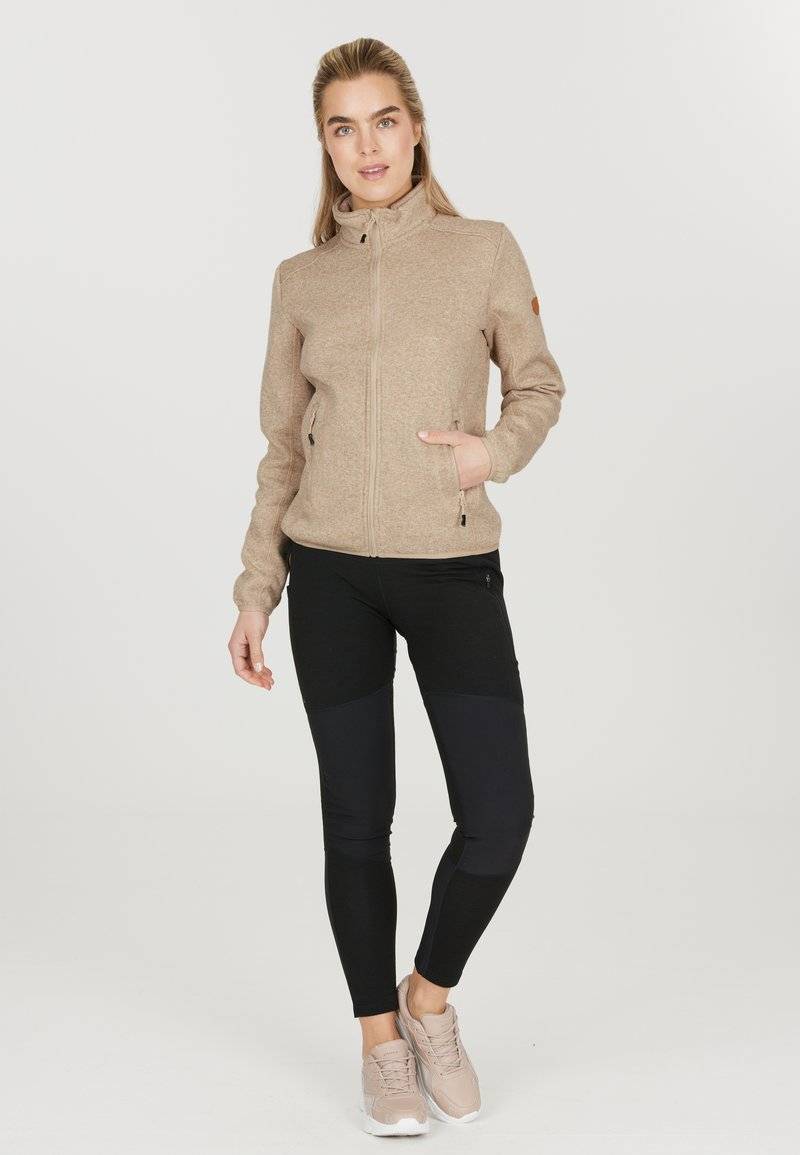 Whistler Whistler SAMANI - Fleece jacket - oatmeal Sonderangebote