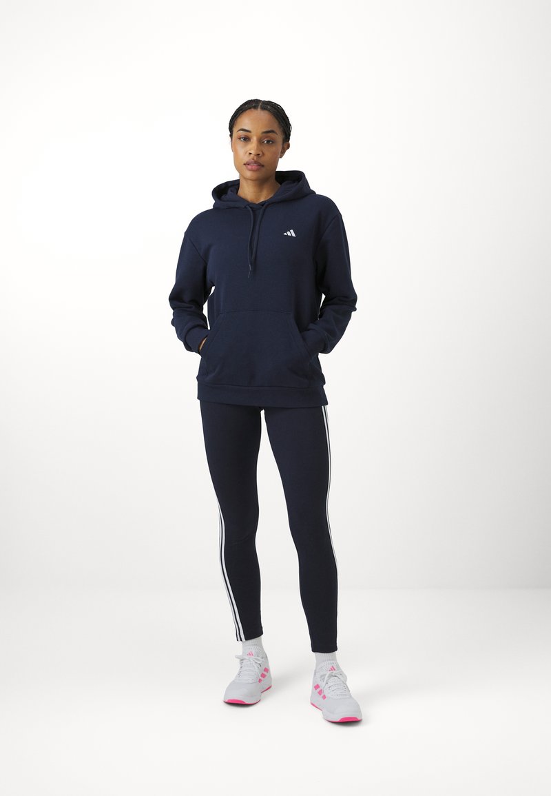adidas Sportswear adidas Sportswear ESSENTIALS SMALL LOGO FEEL COZY HOODIE - Hoodie - legend ink Tiefpreis