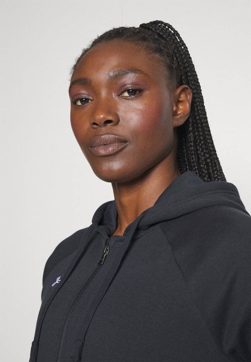 Under Armour Under Armour RIVAL - Zip-up sweatshirt Begrenzte Freigabe