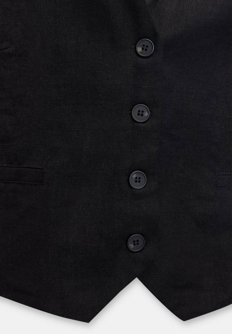 PULL&BEAR PULL&BEAR BASIC RUSTIC - Waistcoat - black Fabrikladen