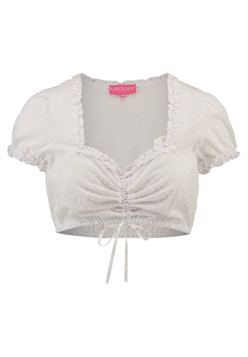 Krüger Dirndl Krüger Dirndl Blouse - weiss Begrenzt auf 3 Tage