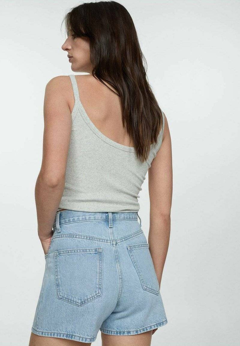 Mango Mango Denim shorts - light blue Speichern exportieren