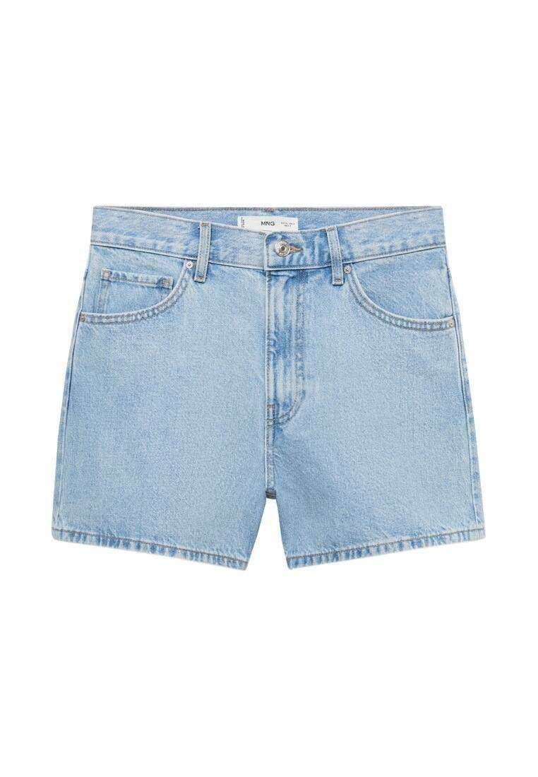 Mango Mango Denim shorts - light blue Speichern exportieren