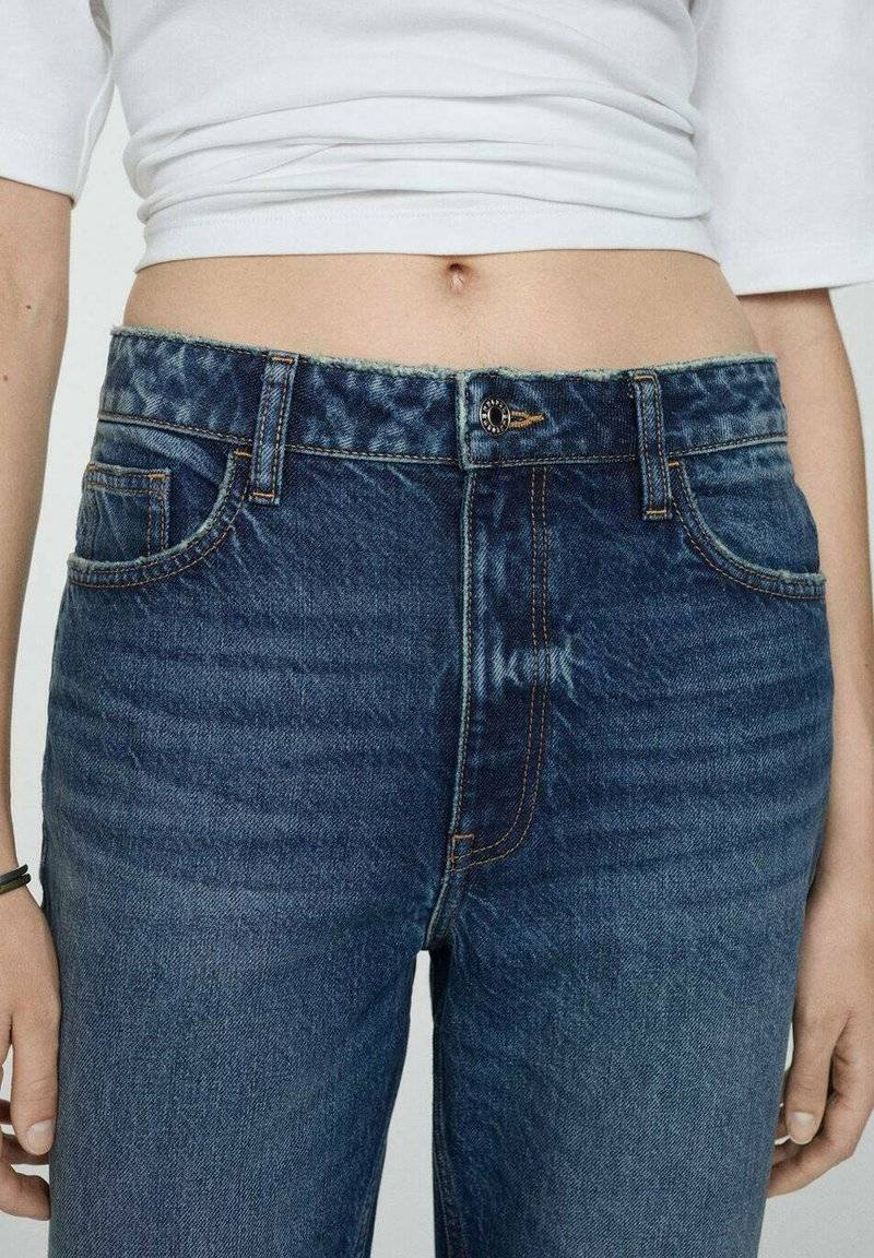 Mango Mango Relaxed fit jeans - bleu foncé zollfrei