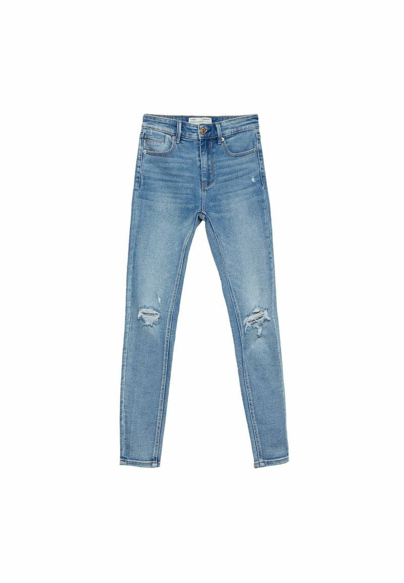 Stradivarius Stradivarius Jeans Skinny Fit - neon blue Outlet