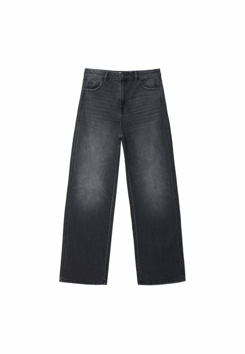 Stradivarius Stradivarius BAGGY JEANS 07356280 - Relaxed fit jeans - dark grey Fabrik Onlineshop