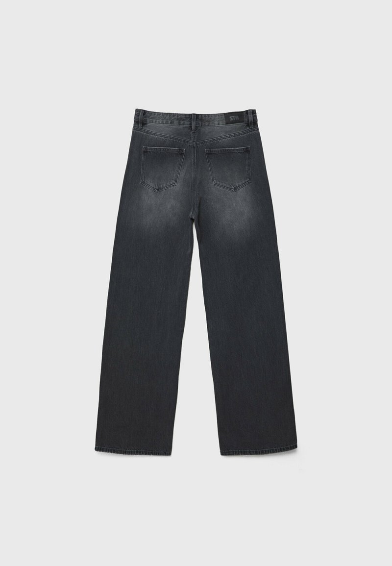 Stradivarius Stradivarius BAGGY JEANS 07356280 - Relaxed fit jeans - dark grey Fabrik Onlineshop