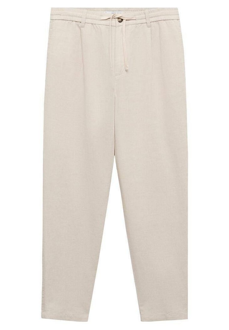 Mango Mango ROMELINO - Trousers - ecru Fabrikpreis