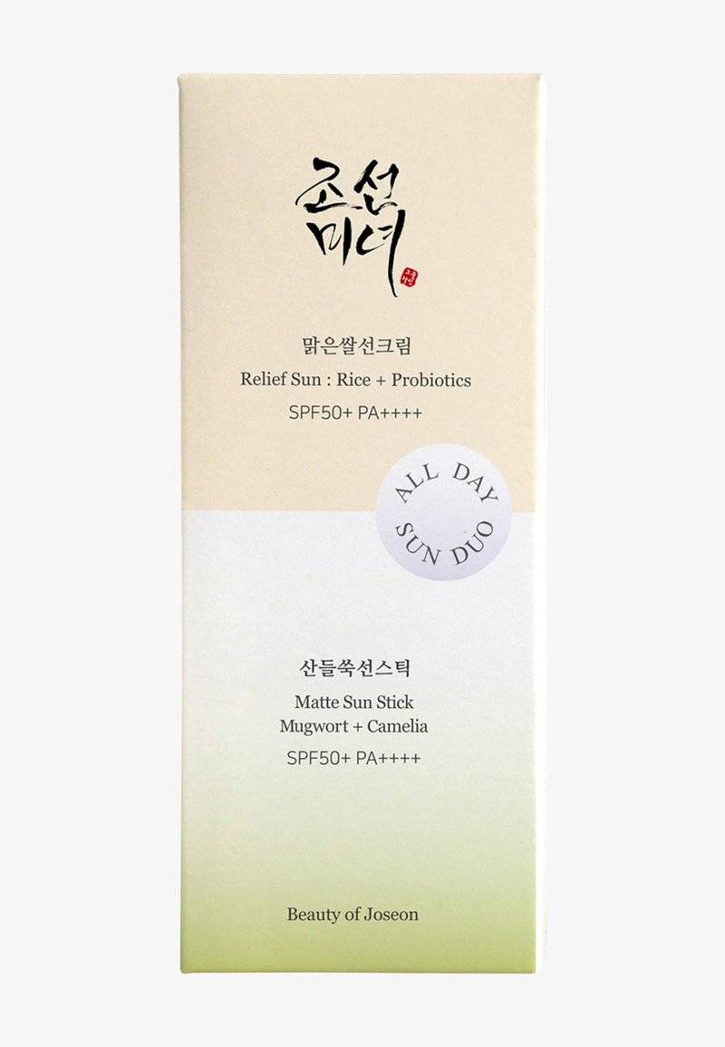 Beauty of Joseon Beauty of Joseon ALL DAY SUN DUO [RELIEF SUN+MATTE SUN STICK] - Skincare set Großer Ausverkauf