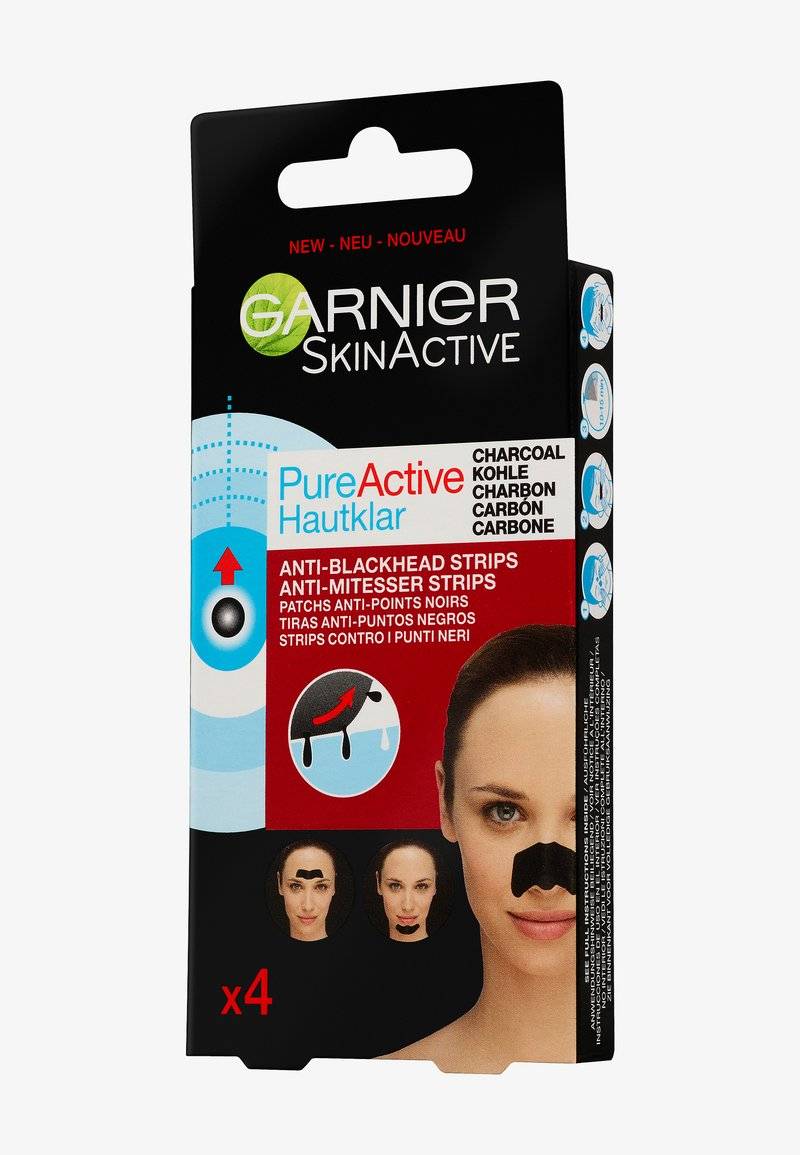 Garnier Garnier SKIN CLEAR CHARCOAL NOSE STRIPS - Face mask Zeitlich begrenztes Angebot