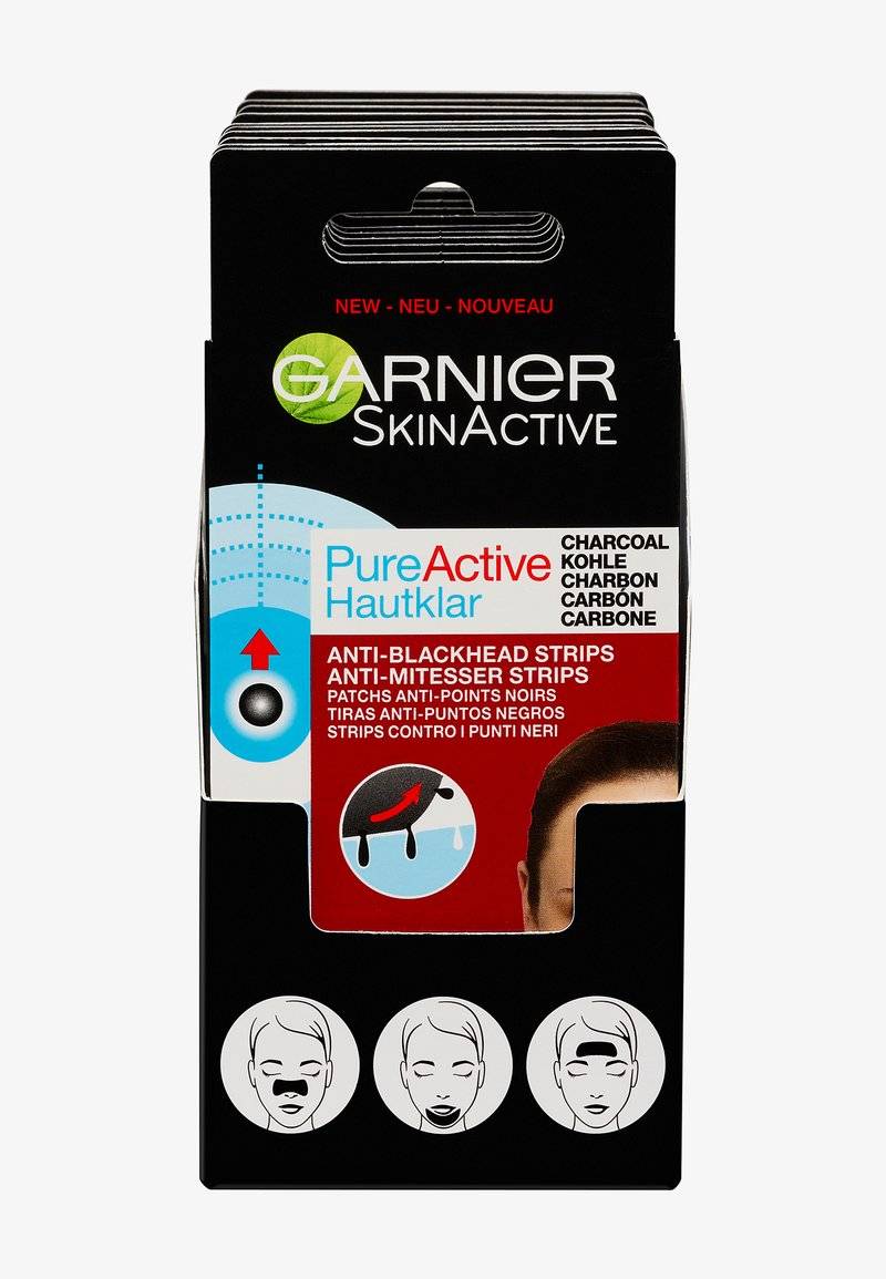 Garnier Garnier SKIN CLEAR CHARCOAL NOSE STRIPS - Face mask Zeitlich begrenztes Angebot