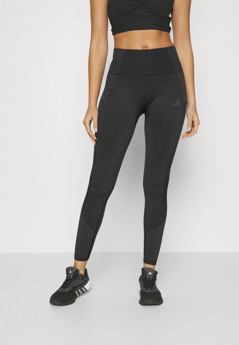 adidas Performance adidas Performance SEAMLESS BRANDED 7/8 - Leggings - black