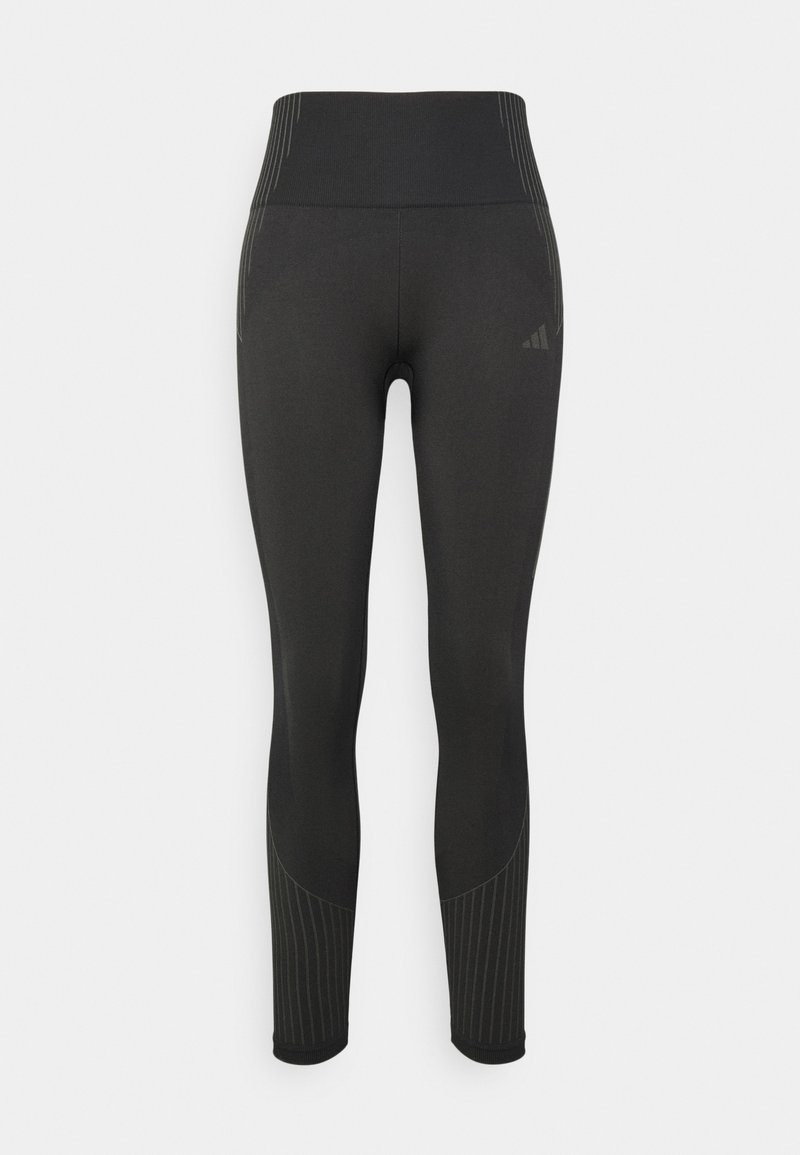 adidas Performance adidas Performance SEAMLESS BRANDED 7/8 - Leggings - black Saisonale Angebote