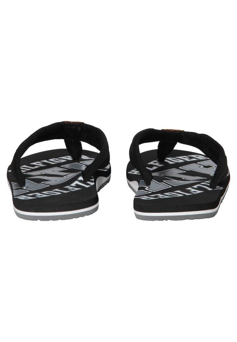 Tommy Hilfiger Tommy Hilfiger HERREN - T-bar sandals - black Wochenangebot