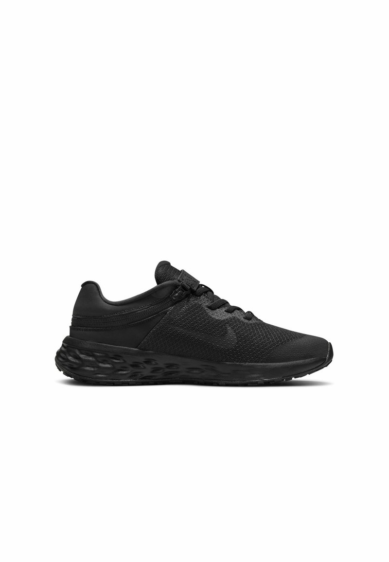 Nike Performance Nike Performance NIKE REVOLUTION 6 FLYEASE (GS - Neutral running shoes - black dark smoke grey black Bis zu 55% Rabatt