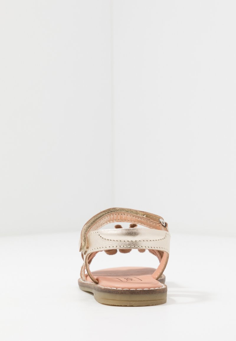 Friboo Friboo LEATHER - Sandals - gold Clearance-Verkauf