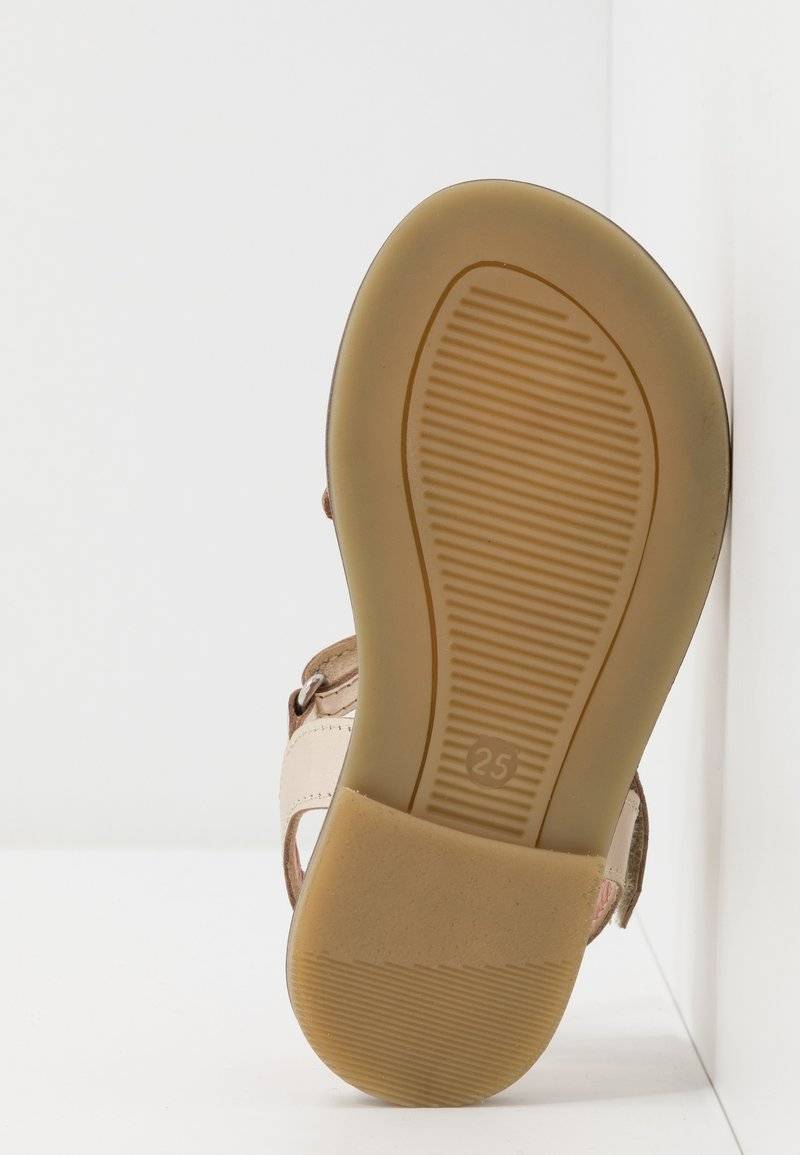 Friboo Friboo LEATHER - Sandals - gold Clearance-Verkauf