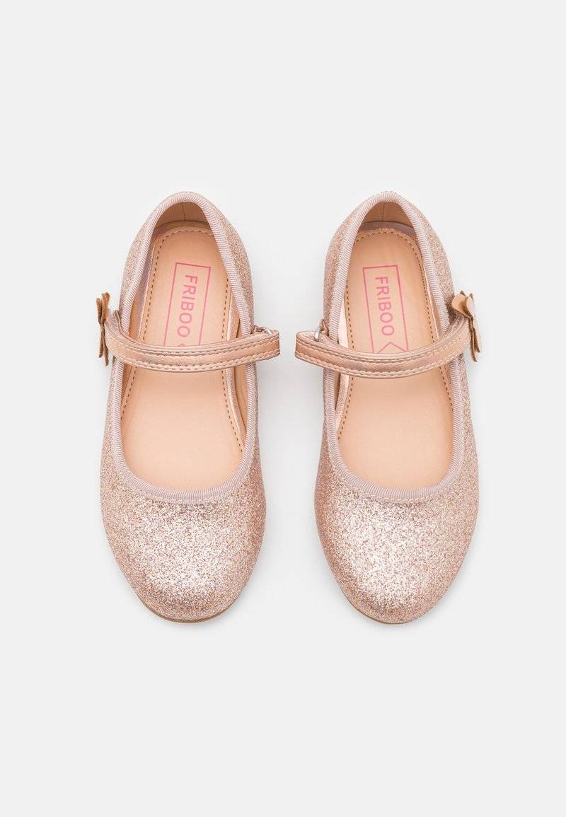 Friboo Friboo Ankle strap ballet pumps - rose gold Online