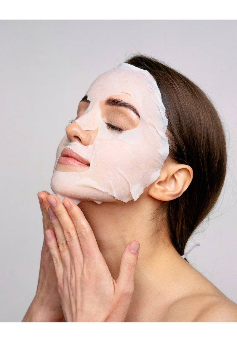STAY Well STAY Well STAY WELL VEGAN SHEET MASK - Face mask - peach Großer Ausverkauf