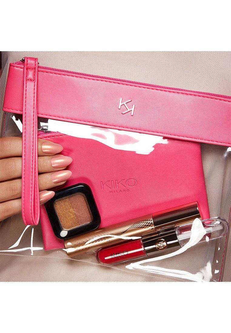 KIKO Milano KIKO Milano TRANSPARENT BEAUTY CASE - Makeup accessory - 002 fuchsia Weihnachtsangebot