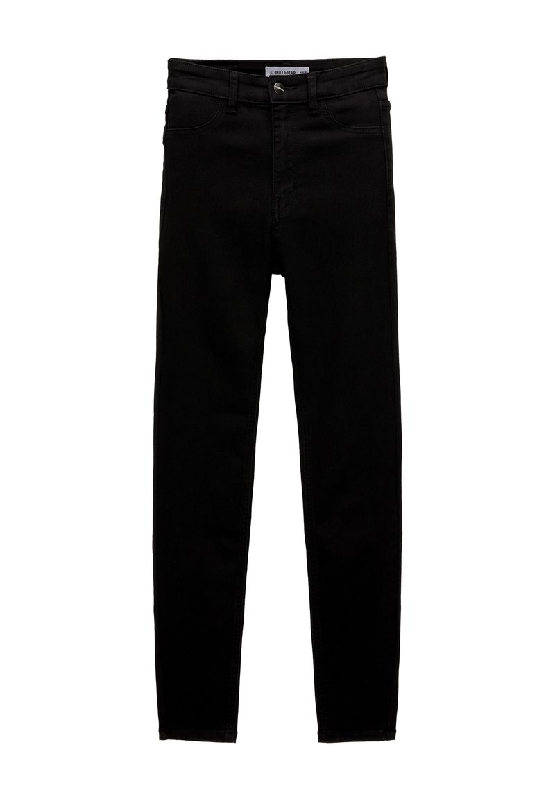 PULL&BEAR PULL&BEAR HIGH WAIST - Jeans Skinny Fit - black Wochenangebot