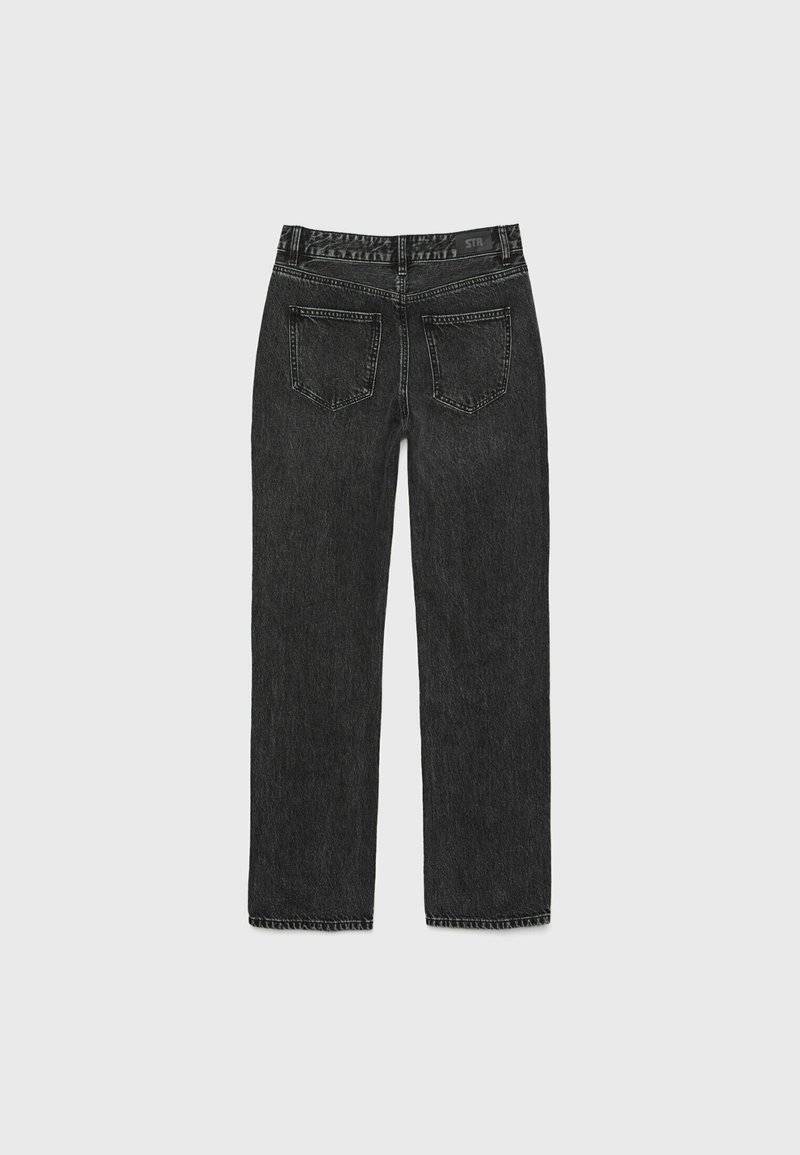 Stradivarius Stradivarius Straight leg jeans - dark grey Letzte 2 Tage