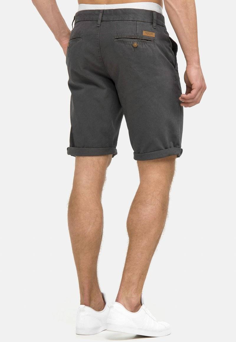 INDICODE JEANS INDICODE JEANS CUBA - Shorts - raven Letzter Tag