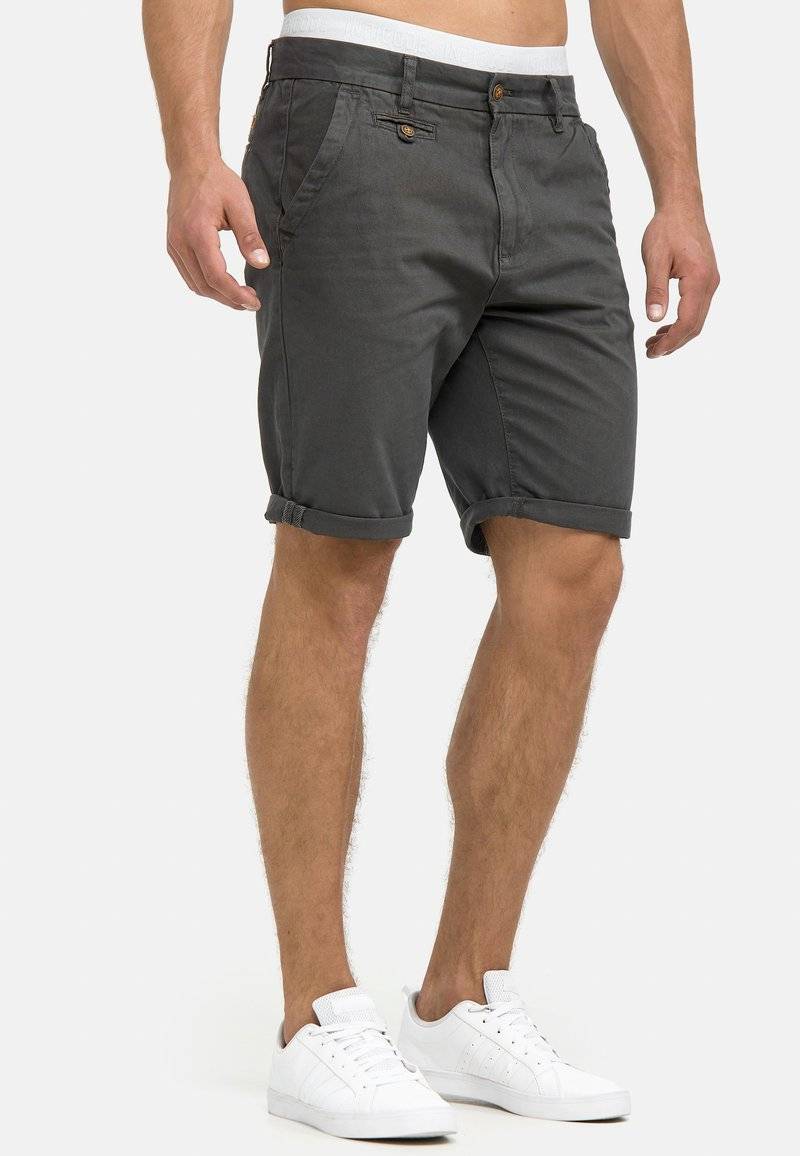 INDICODE JEANS INDICODE JEANS CUBA - Shorts - raven Letzter Tag