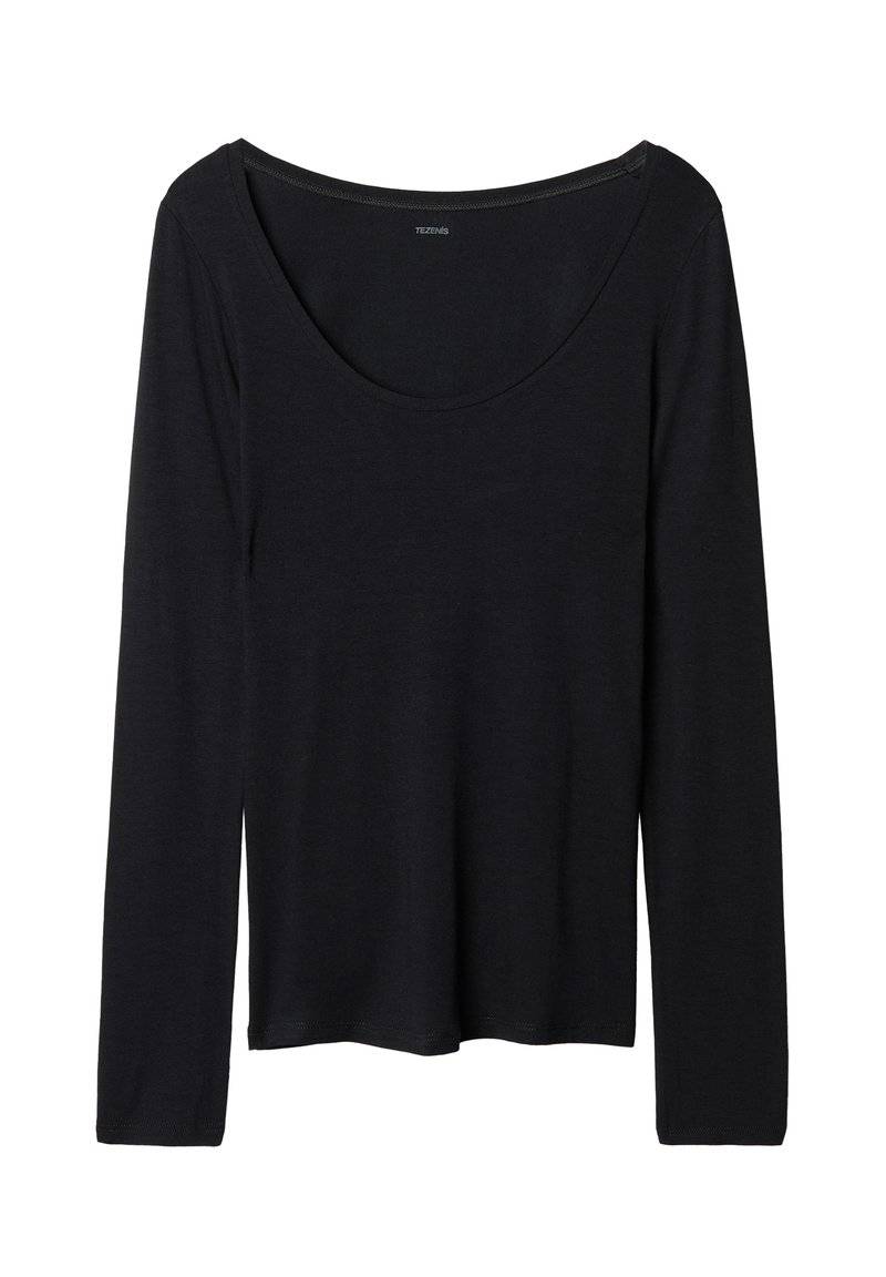 Tezenis Tezenis ROUND-NECK - Long sleeved top - nero Nur für heute