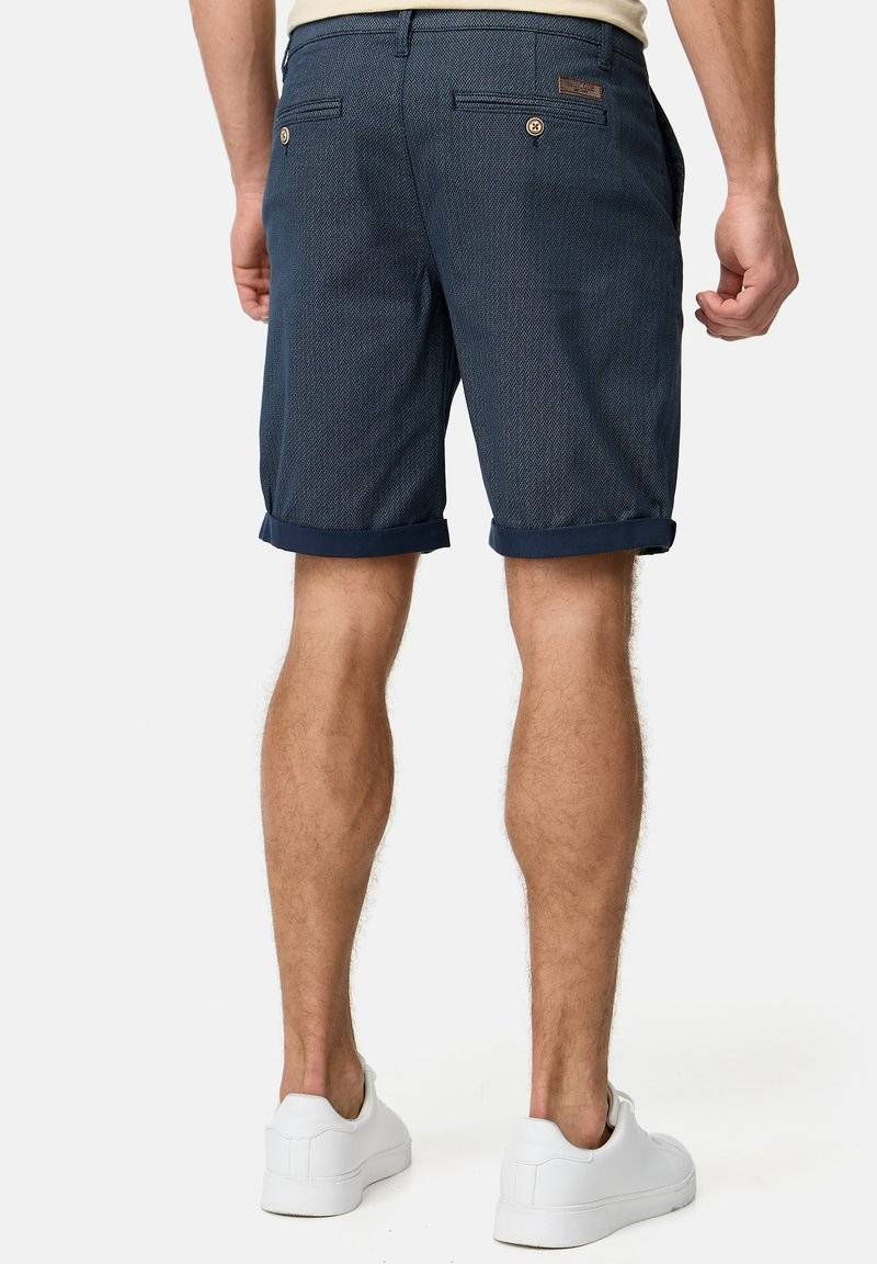 INDICODE JEANS INDICODE JEANS CUBA - Shorts - mottled blue 50% Rabatt mit kostenlosem Versand
