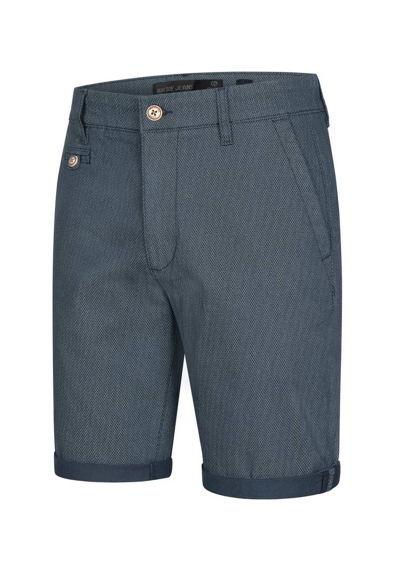 INDICODE JEANS INDICODE JEANS CUBA - Shorts - mottled blue 50% Rabatt mit kostenlosem Versand