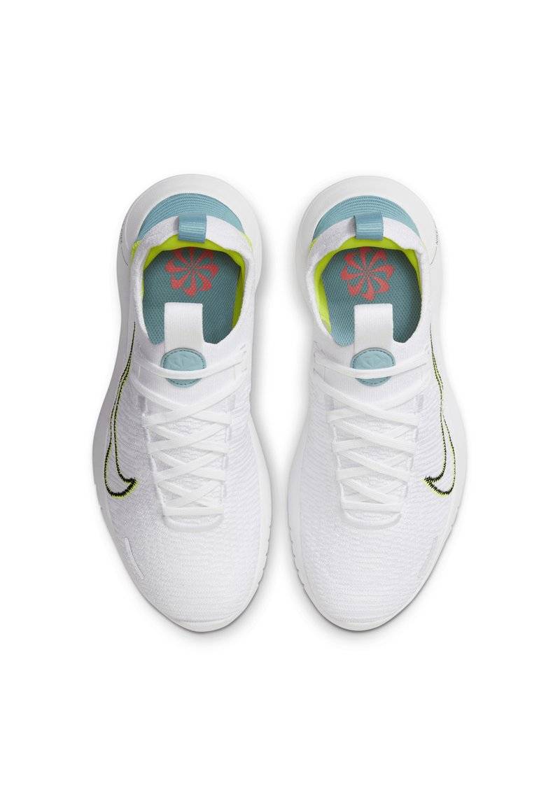 Nike Performance Nike Performance FREE RN FK NATURE - Minimalist running shoes - white denim turquoise cyber black Clearance-Verkauf