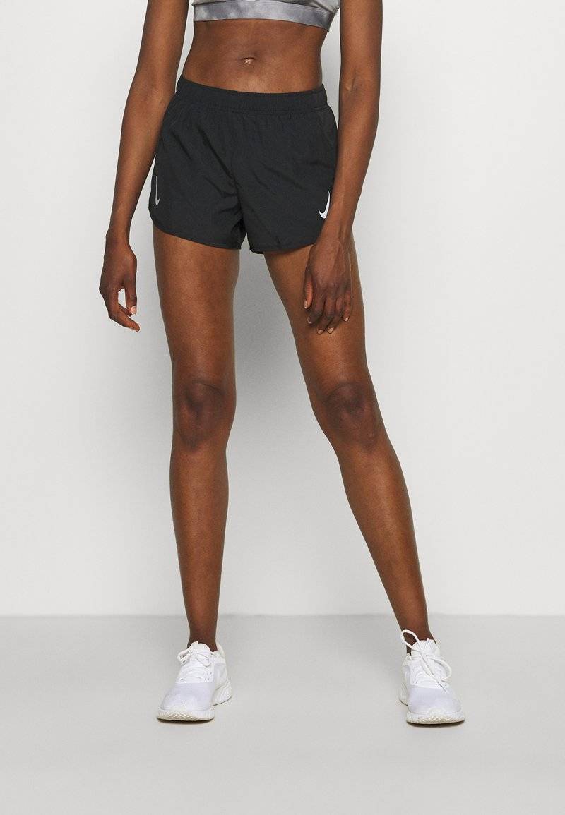 Nike Performance Nike Performance FAST TEMPO SHORT - Sports shorts - black 2025