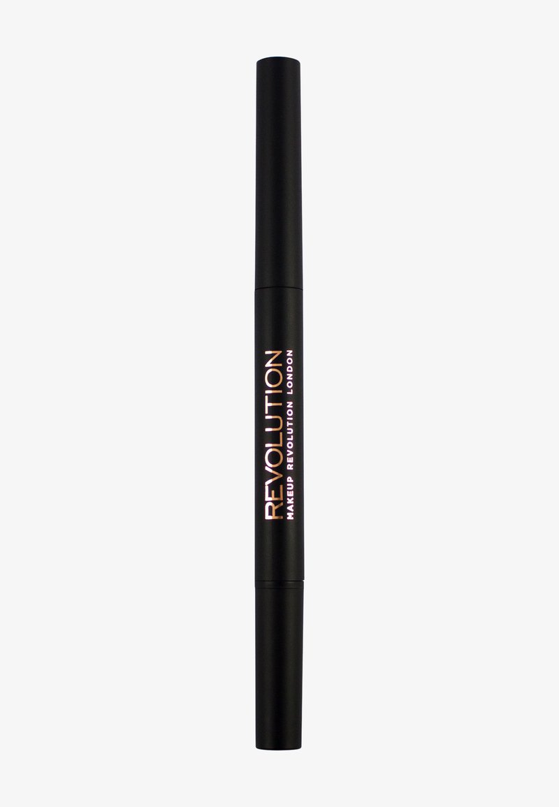 Makeup Revolution Makeup Revolution REVOLUTION DUO BROW DEFINER PENCIL - Eyebrow pencil - medium brown Sonderangebot der Fabrik