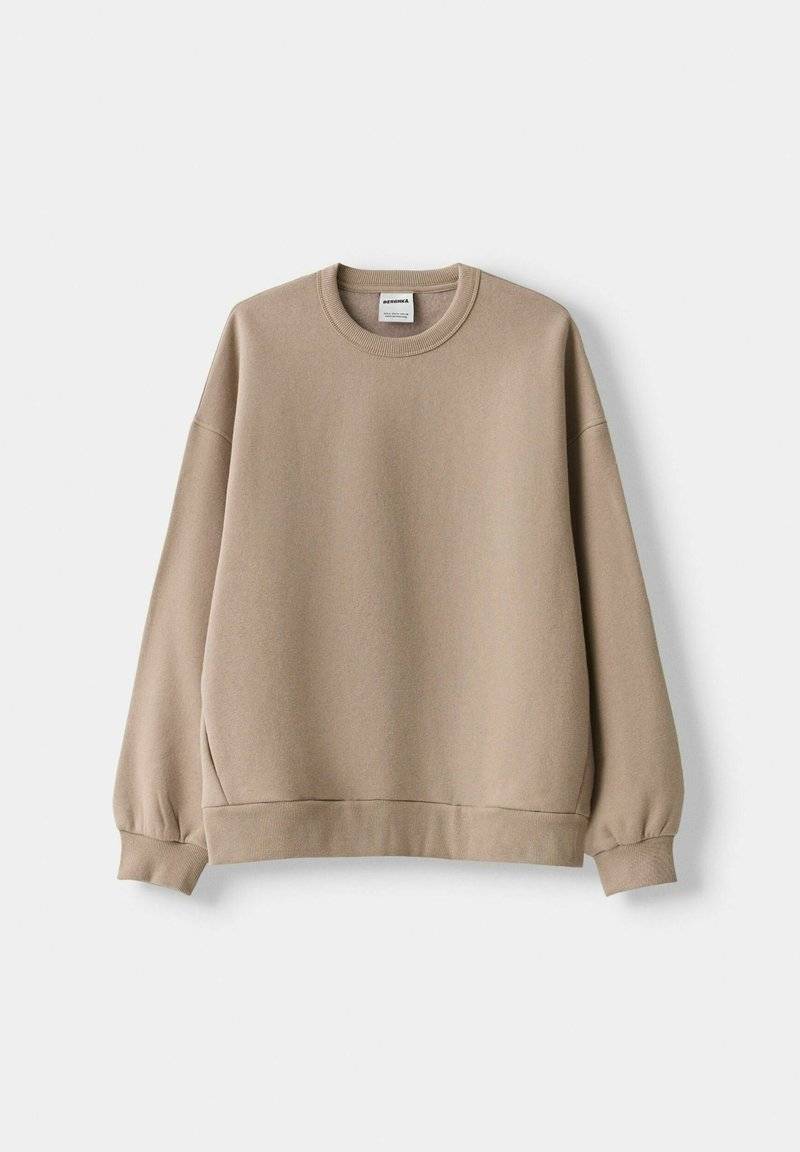 Bershka Bershka Sweatshirt - sand Bis zu 55% Rabatt