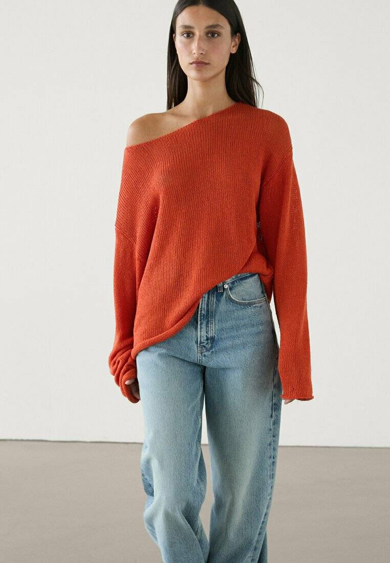 Massimo Dutti Massimo Dutti Jumper - red Nur noch ein Tag übrig