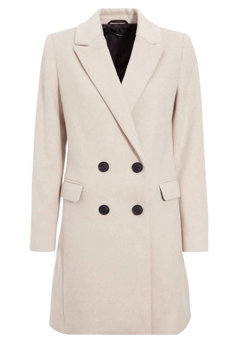Cache Cache Cache Cache GERADER MIT KNÖPFEN - Classic coat - beige Fabrikladen