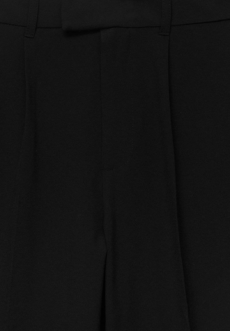 PULL&BEAR PULL&BEAR DARTED SMART - Trousers - black Im Verkauf