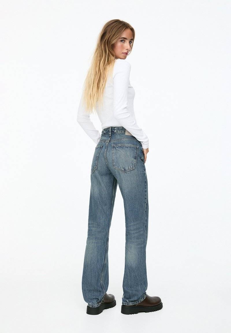 PULL&BEAR PULL&BEAR MID - Straight leg jeans - blue zollfrei