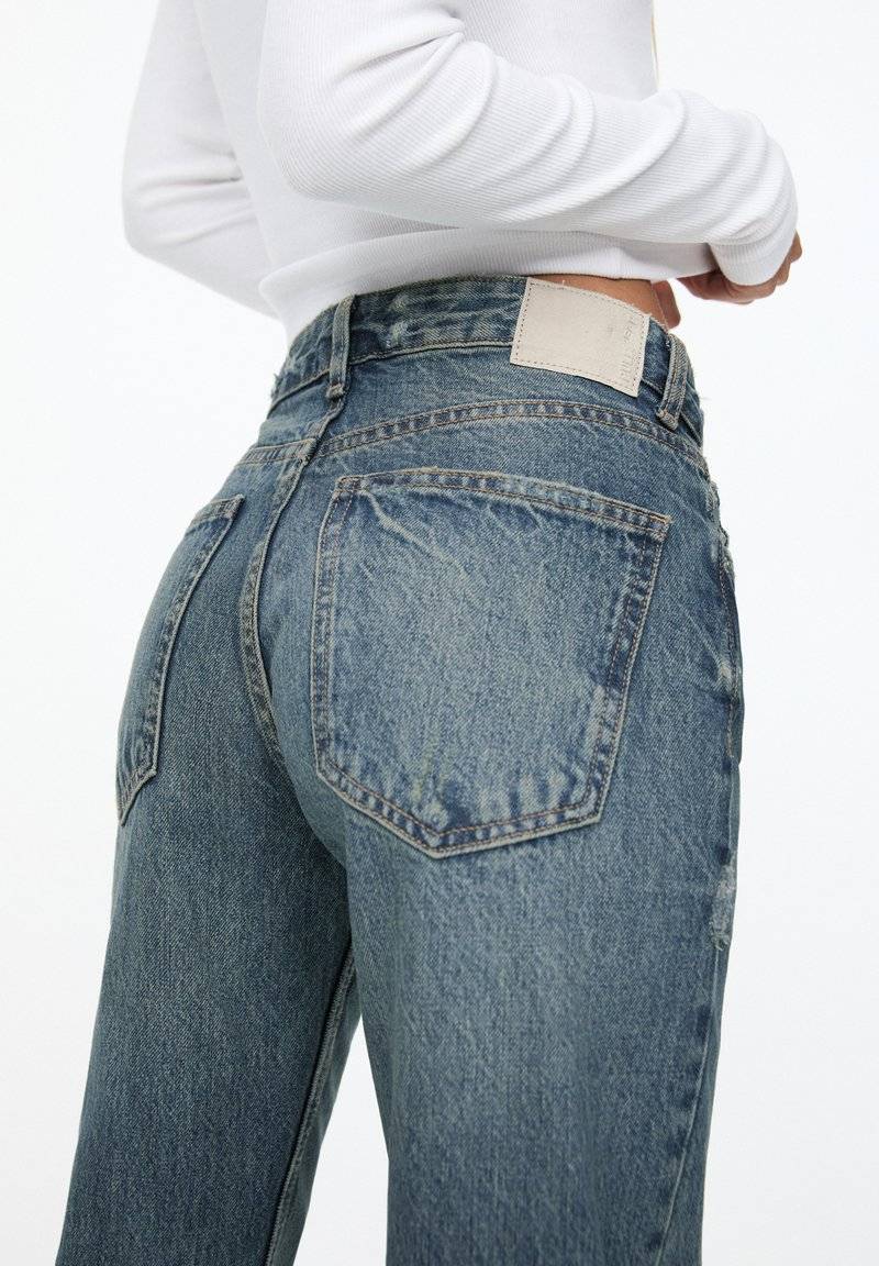 PULL&BEAR PULL&BEAR MID - Straight leg jeans - blue zollfrei