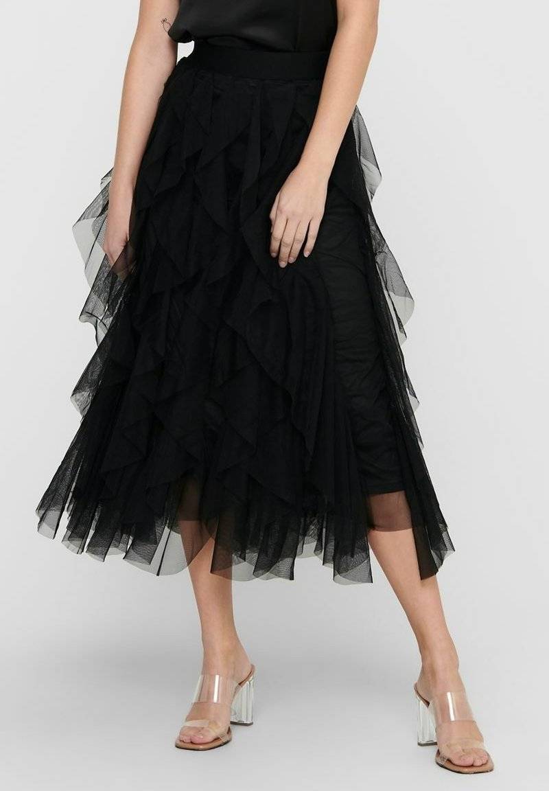 ONLY ONLY ONLSKY SKIRT - A-line skirt - black Verkauf
