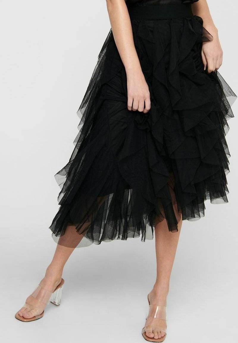ONLY ONLY ONLSKY SKIRT - A-line skirt - black Verkauf