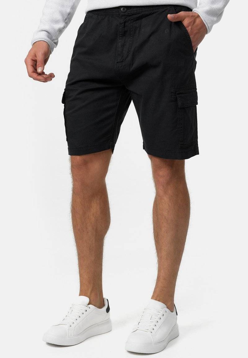 INDICODE JEANS INDICODE JEANS KINNAIRD - Shorts - black im Angebot
