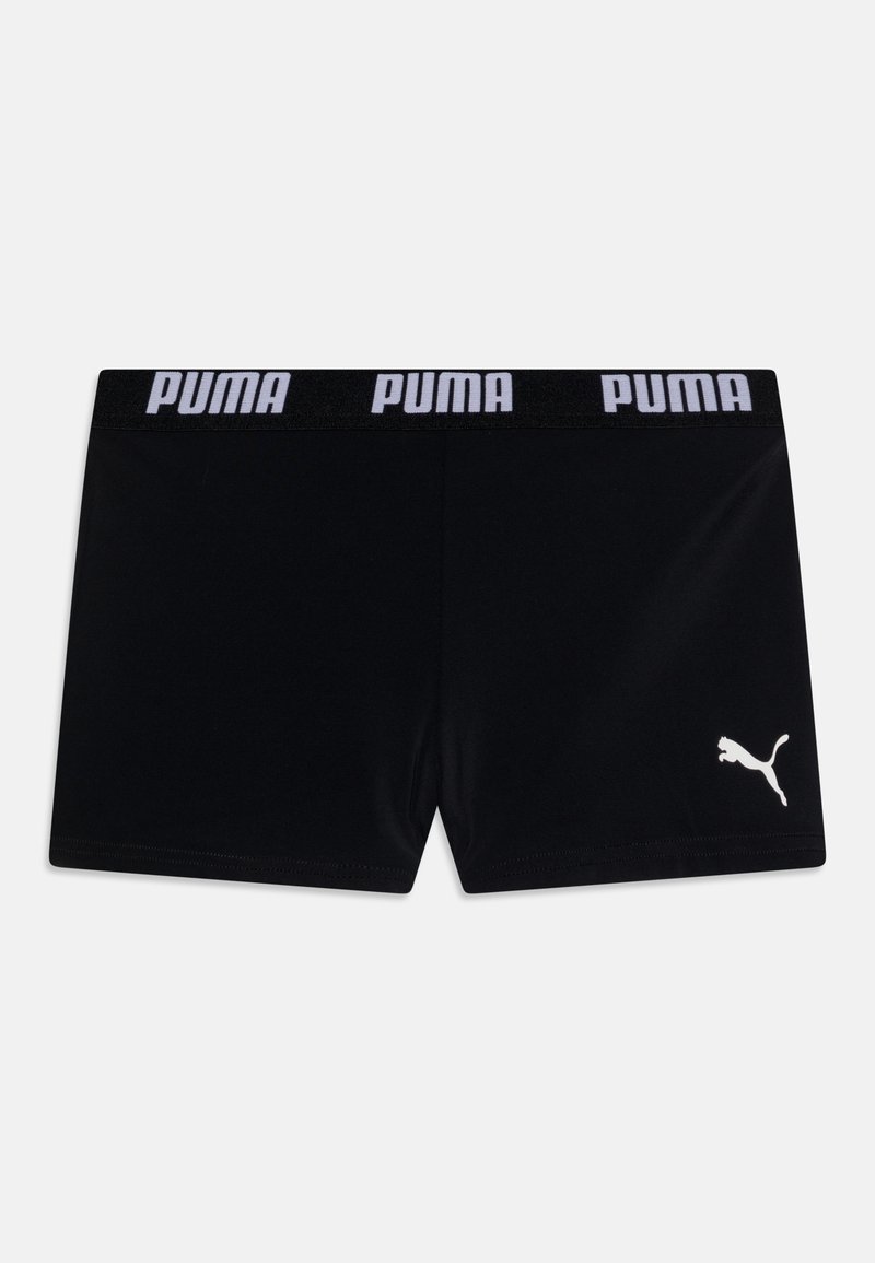Puma Puma SWIM BOYS LOGO SWIM TRUNK - Swimming shorts - black Schlussverkauf